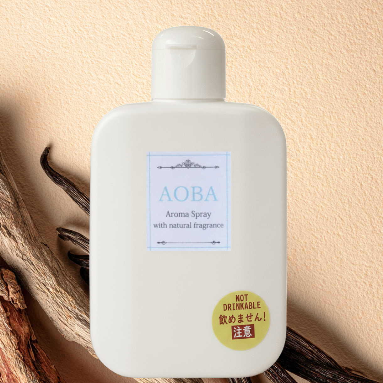 香り:ひのき&バニラ アロマスプレー用詰め替えボトル(100ml)