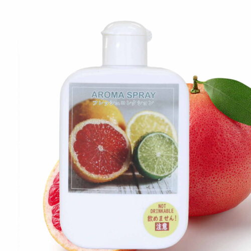 香り:フレッシュグレープフルーツ　アロマスプレー用詰め替えボトル(120ml)