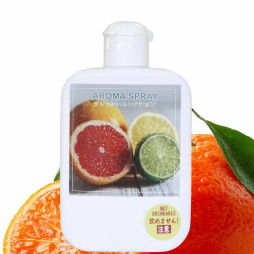 香り:フレッシュマンダリン　アロマスプレー用詰め替えボトル(120ml)